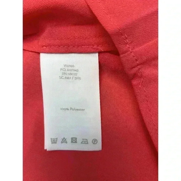 Boden Boho Bell Sleeve Top Tunic Size 4 Fluted Tie Neck NEW!    154 - Picture 5 of 5